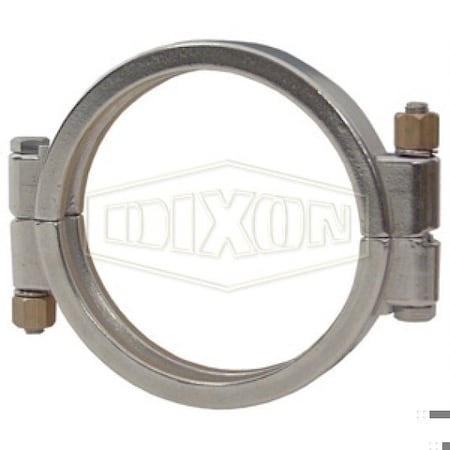 Dixon Bolt Clamp, 20 ft-lb Load, 304 SS, Domestic 13MHPV400